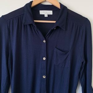 Olive & Oak Navy Shirt Women’s M